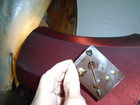 VINTAGE AVON PRETTY GOLDTONE HEART PENDANT NECKLACE/2 PINS & EARRINGS SET — photo 9