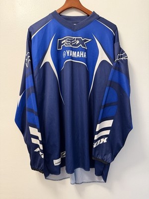 Vintage Fox Racing HC Yamaha Motocross Jersey Dirt Bike Y2K Men's