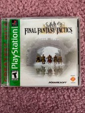 Final Fantasy Tactics (Sony PlayStation 1, 1998) - CIB good working condition