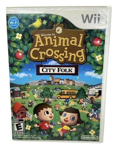 NINTENDO WII WELCOME TO ANIMAL CROSSING CITY FOLK (EPJ029664)