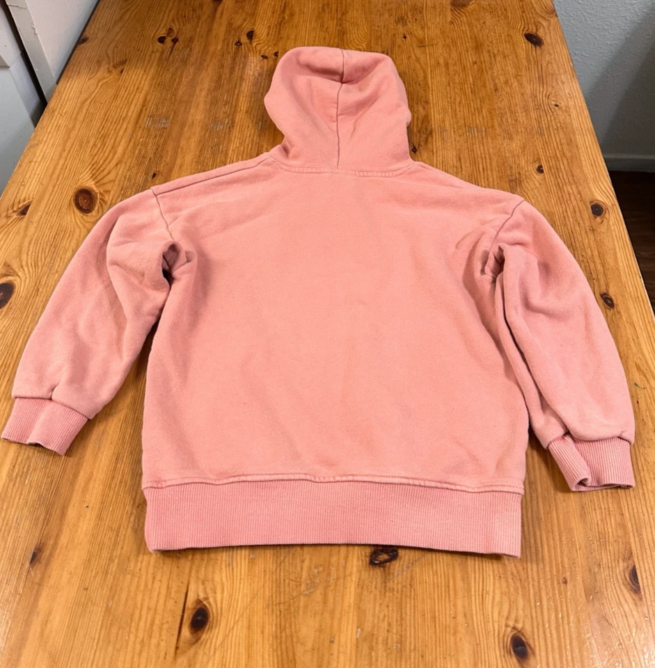 Sudadera con Capucha Pullover Naranja Hecha en Estados Unidos Streetwear Estilo Supremo 2T *no auténtica Foto 2 de 4