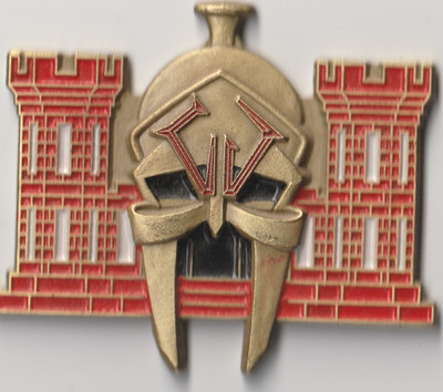 55TH MAC GLADIATORS Challenge Coin 2.5'' DIA BX1