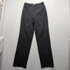 Liz Claiborne Lizsport Women's Size 6 Black Straight Leg Pants