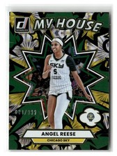 2025 Donruss WNBA #6 Angel Reese My House Green Fireworks #/399
