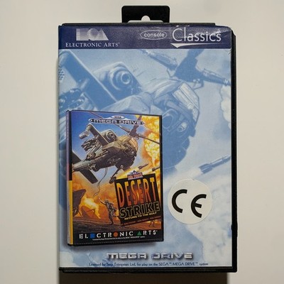 Desert Strike Sega Megadrive Videospiel