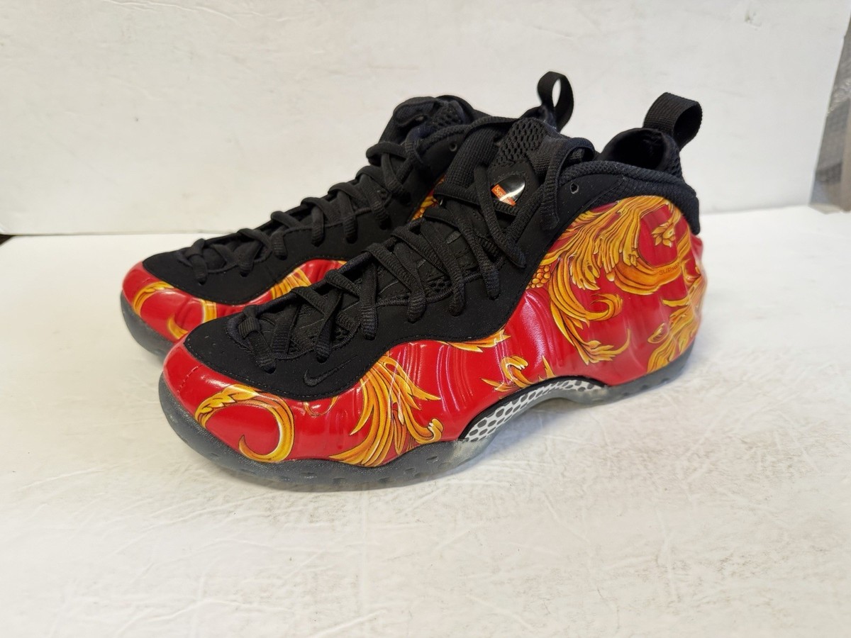 Size 9.5 - Supreme x Nike Air Foamposite One SP Red for sale