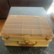Vintage PLANO TACKLE BOX 1257 Over Under Retro