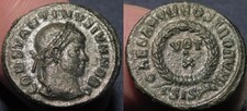 MRTWN Constantine II AE follis as Caesar 324AD CAESARVM NOSTRORVM Around VOT X
