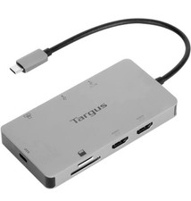 Image of Targus USB-C Dual HDMI 4K Docking Station DOCK423EU 100W PD Pass-Thru GbE Used