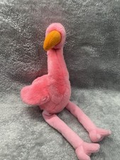 Ty Beanie Buddies PINKY Flamingo 17" Plush Stuffed Animal Vintage 1998
