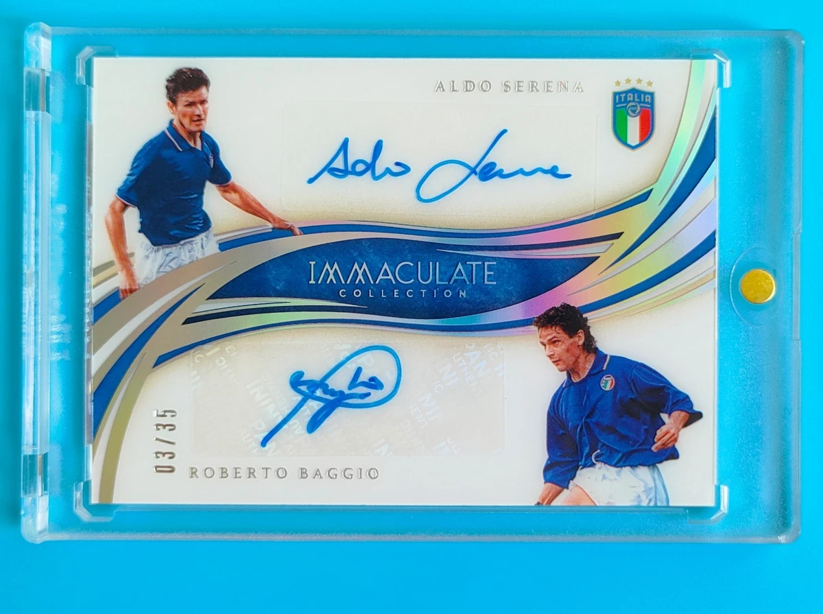 CARTE N. 127 Roberto Baggio Azzurri Cartes Panini 2004 Originale Neuve