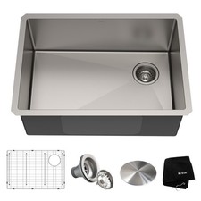 Kraus KHU110-27 Standart PRO 27" Undermount Single Basin - Stainless Steel