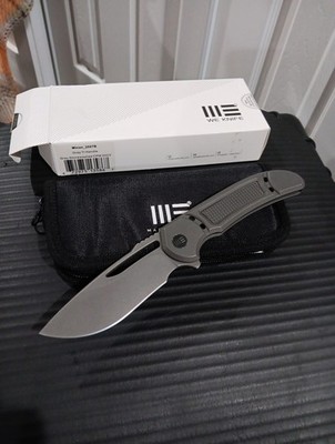 WE Knives Minax (RARE) 20cv Ferrum Forge Design