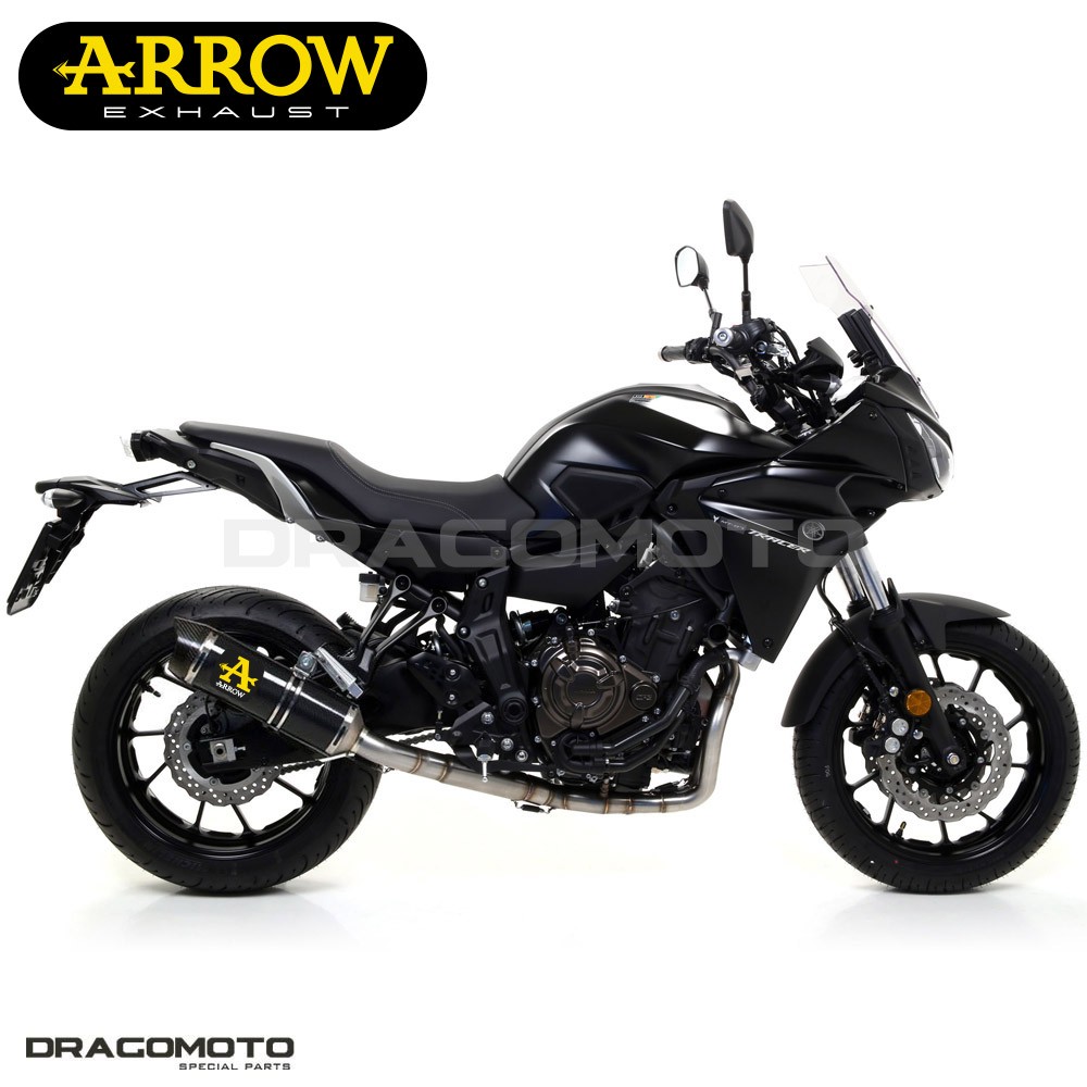 Pot ARROW Carbone CC THUNDER YAMAHA TRACER 700 allègement maximal