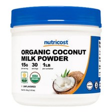 Poudre De Lait De Coco Bio 1 Lb Par Nutricost