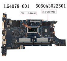 L64078-601 L64078-001 For HP 15U 840 850 G6 w/ I7-8665U Motherboard 6050A3022501