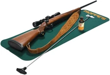 No. 9 Gun Cleaning Pad Black, 12" X 36",Green