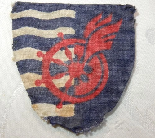 ROYAL ENGINEER RESERVE TRANSPORTATION UNITS FORMATION SIGN PATCH POST WW2 (R)