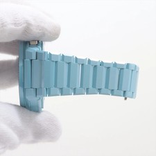 Hublot Big bang INTEGRATED sky blue ceramic 451.EX.5120.EX TI×CE AT Skeleton dia 7