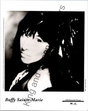 Buffy Sainte-Marie 1992 Original Vintage EMI Records Group Folk Press Photo