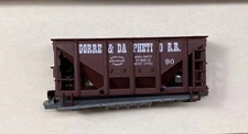 Roundhouse 1004 HO Gorre & Daphetid Ore Rib Side Car Kit