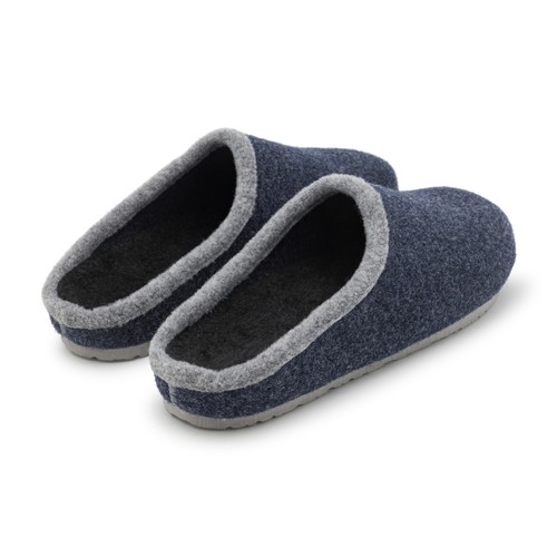 Filzclogs Hausschuhe Herren Damen Filzhausschuhe Fußbett Filzpantoffel 37-47 Neu - Bild 44 von 49