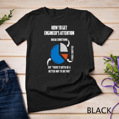 Engineer Funny Gift for Electrical,Mechanical,Civil,Computer Unisex T-shirt
