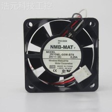 1 PCS NMB Fan 2410ML-05W-B79 DC 24V 0.25 6025 6 cm inverter cooling fan 3 PIN