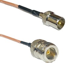 RG316 DVB TV Pal Male to N FEMALE RF Cable Rapid-SHIP LOT