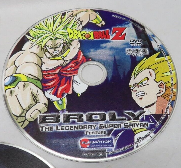 Dragon Ball Z Movie Broly Second Coming Bio Broly Anime DVD lot 3 ...