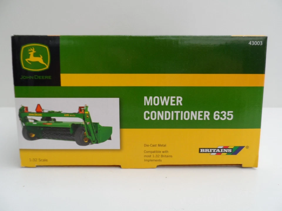 New Britains John Deere Farm Mower Conditioner 635 43003 As Shown 1:32 - Image 4 of 4