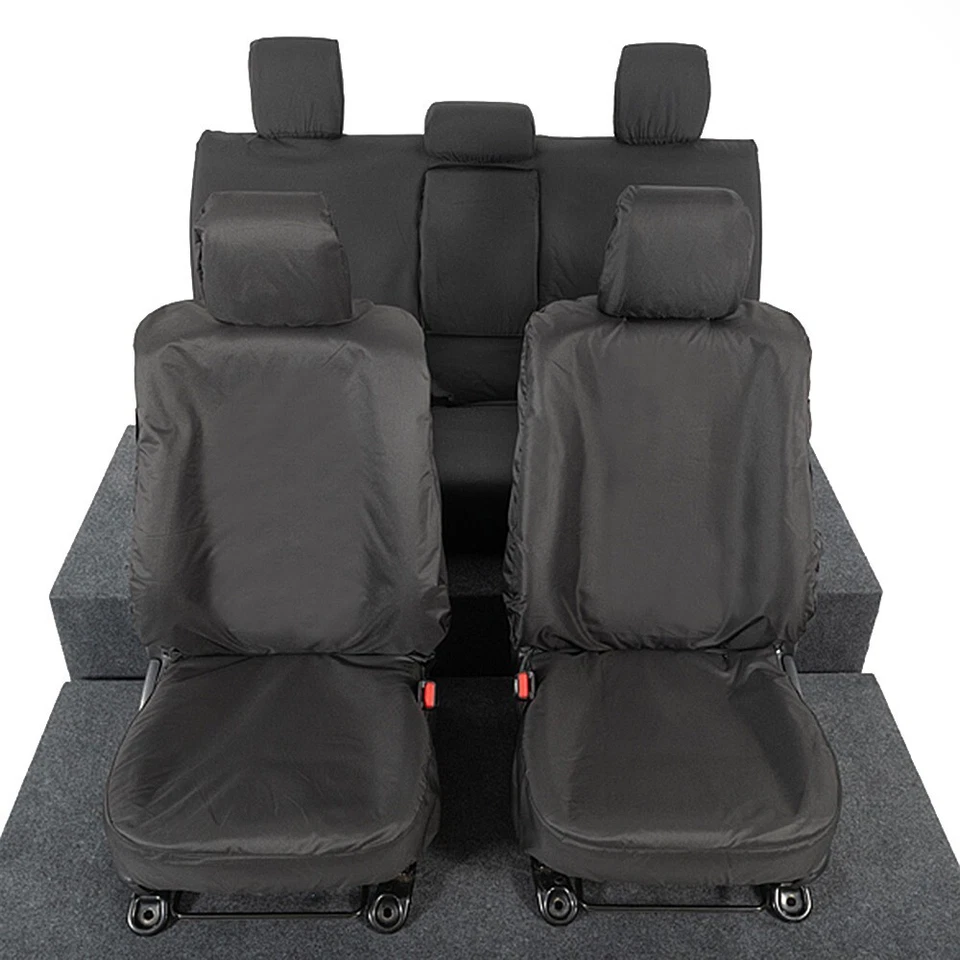 TOYOTA HILUX ICON & INVENCIBLE 2016 EN FUNDAS DE ASIENTO DELANTERAS TRASERAS A MEDIDA - 260 261 Foto 4 de 4