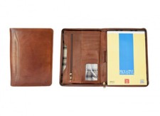 PORTABLOCCO PORTADOCUMENTI A4 IN PELLE DI BERARDINO ARTIGIANALE MADE IN ITALY