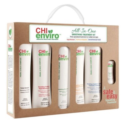 Chi Enviro All In One Smoothing Treatment Kit - Virgin, Highlight & Colored
