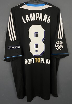 MEN'S FC CHELSEA 2011/2012 LAMPARD #8 UEFA SOCCER FOOTBALL SHIRT