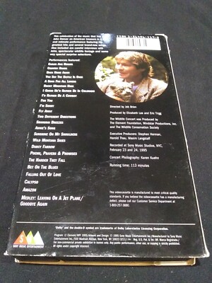 John Denver: The Wildlife Concert (VHS, 1995) 74644971033| eBay