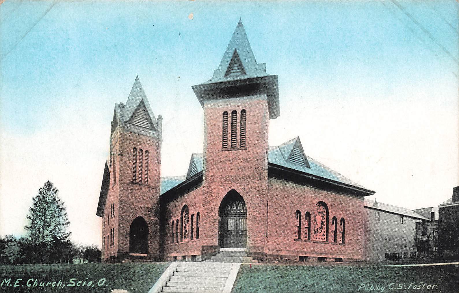 Postcard Scio, Ohio, M.E. Church 1910 eBay