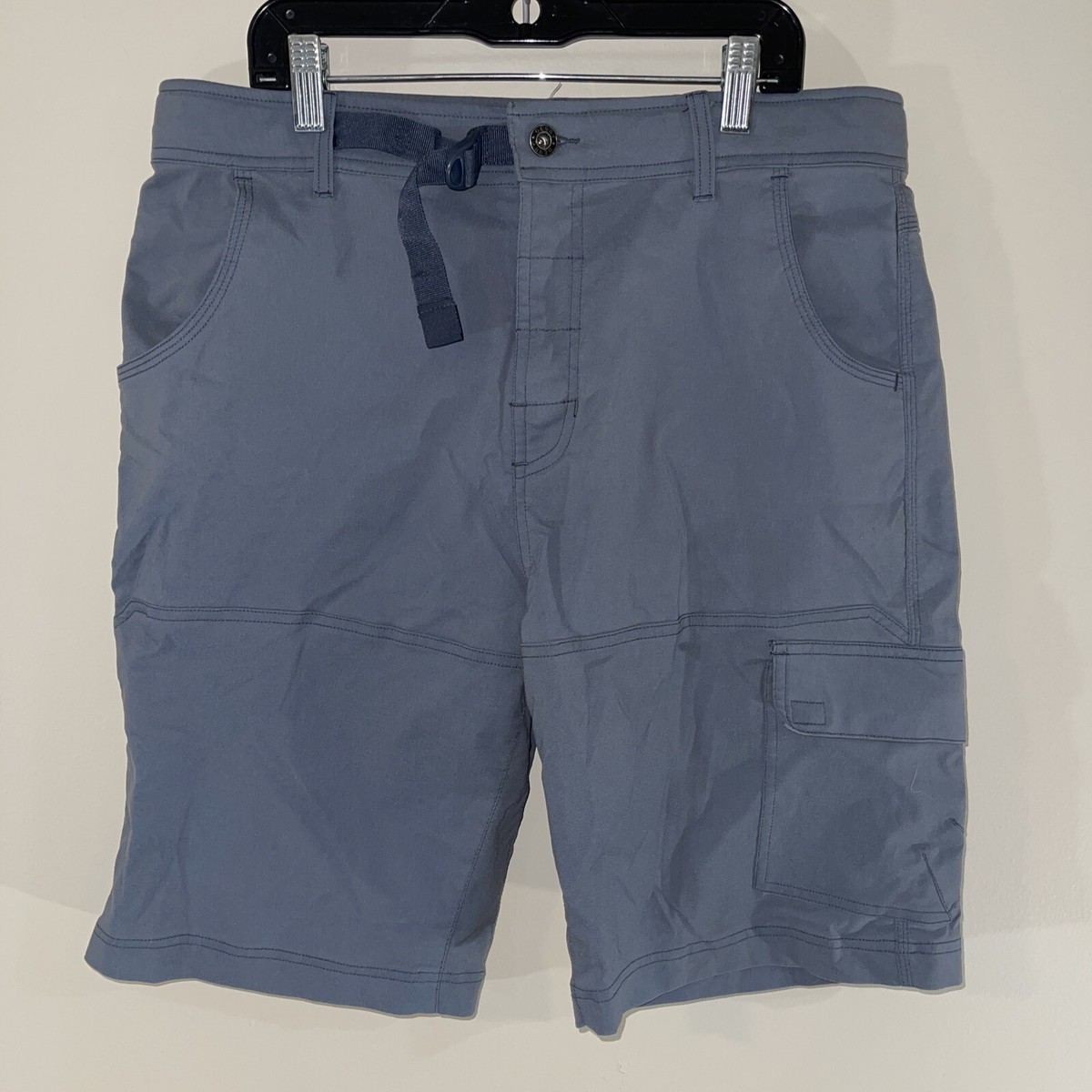 Gerry On The Go Adventures Men's Shorts Hiking Outdoor Gray Belted