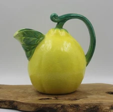 Vintage The Haldon Group Ceramic Lemon Pitcher - made in Japan