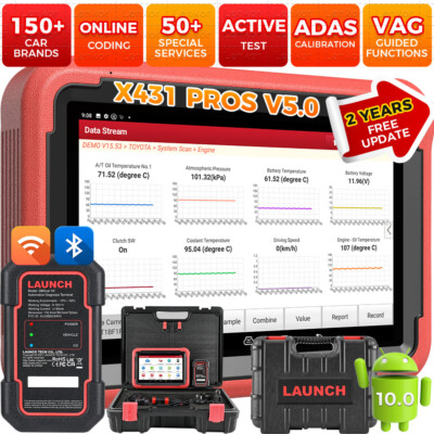 LAUNCH X431 PROS V+ V5.0 PRO 5 Profi OBD2 Diagnosegerät Scanner Key Programmier