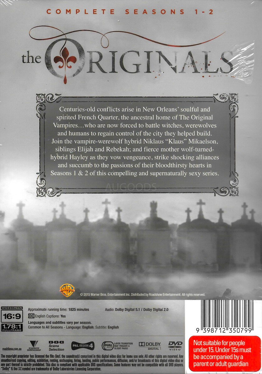 The Originals : Season 1-2 | Boxset (Box Set Box Set, DVD