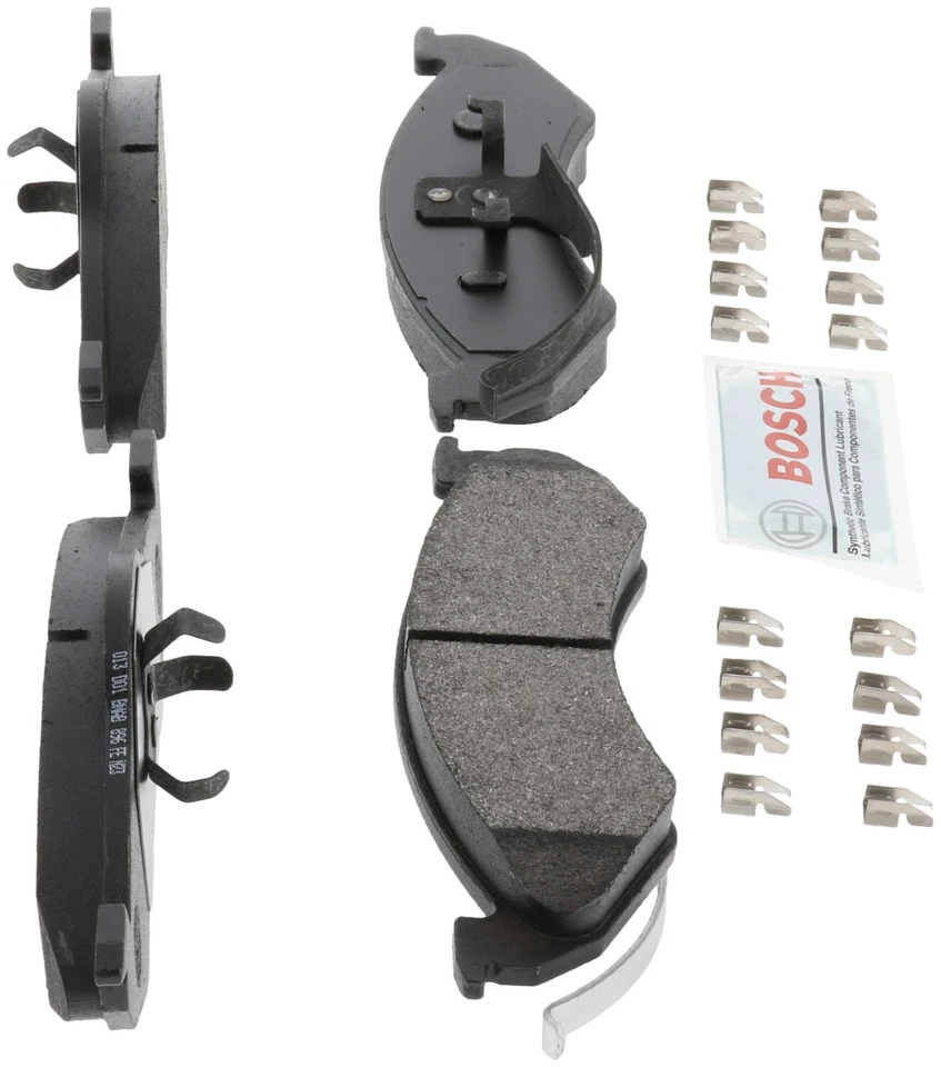 Bosch Semi-Metallic Brake Pads with Hardware Front For 1998-1999 Dodge Durango - Image 3 of 4
