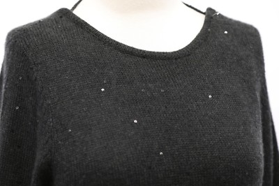 BRUNELLO CUCINELLI★Paillette Cashmere Silk Sweater Dress NWT$4145 Brunello Cucinelli Cashmere-Silk Sequined Knit Maxi