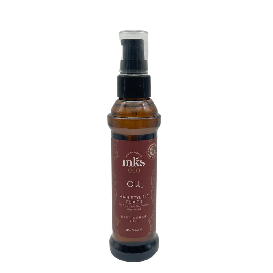 MARRAKESH MKS ECO CLassic Oil mit Arganöl & Hanfsamenöl Hairstyling Exotisce duft 60ml