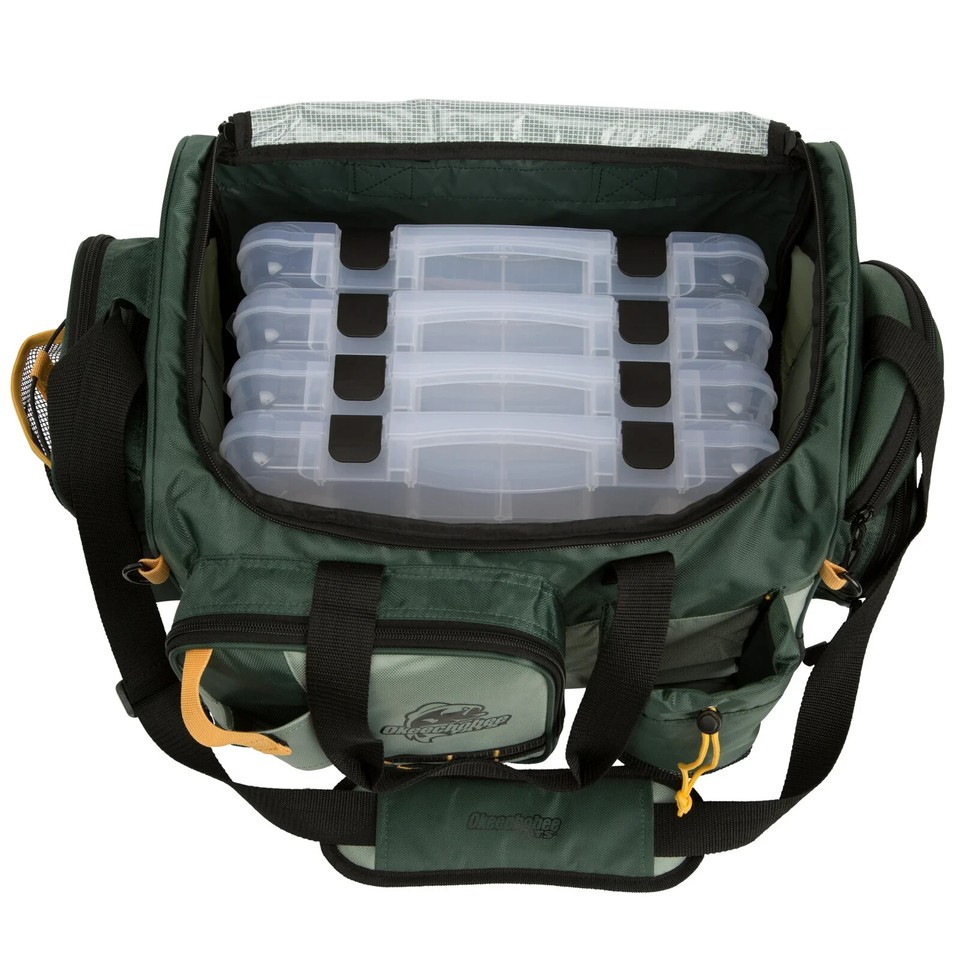 Okeechobee Fats Extra Large Fishing Tackle Bag & Boxes, Polyester eBay