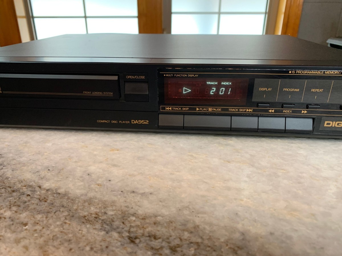Vintage SCOTT 1980s '87 Single/One (1) Tray Compact Disc CD Player