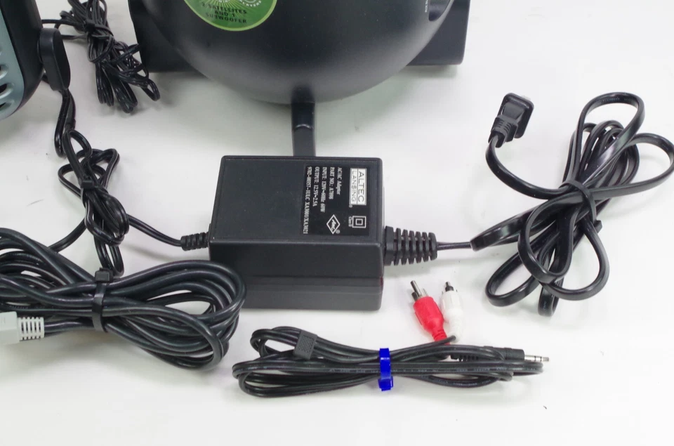 Altec Lansing XA3021 Theater Sound System Remote Satellite Speakers Complete - Image 3 of 4