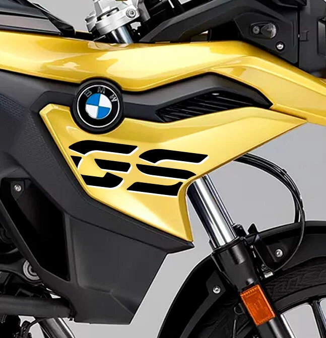 AZ GRAPHISHOP Kit Adesivi GS per Laterali BMW F 850 GS - F 750 GS ADL-F750-850-GS BLACK