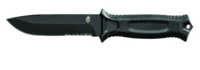Gerber Strongarm feststehende Klinge schwarz Taschenmesser Messer NEU