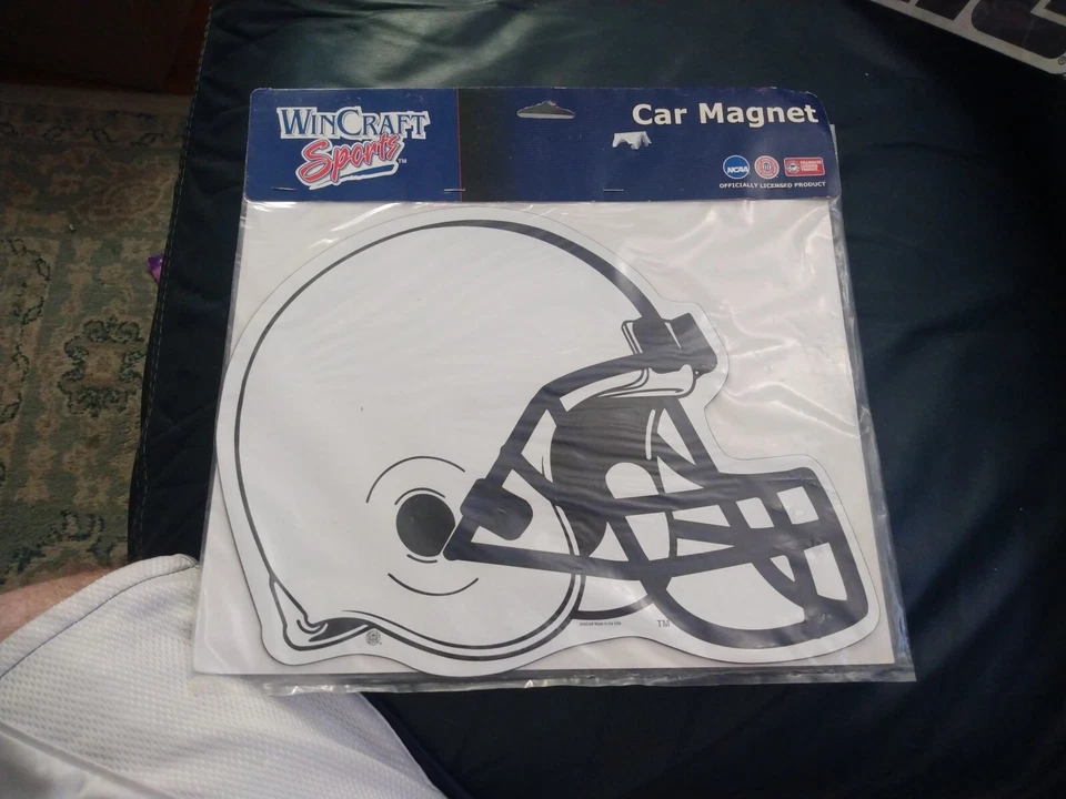 Penn State Nittany Lions Auto Imán de Vinilo Lote de 3 Cascos 12" Logo 8" Nombre 22" Foto 2 de 4